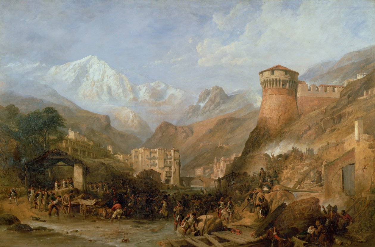 Battle of Rovereto by Clarkson Frederick Stanfield