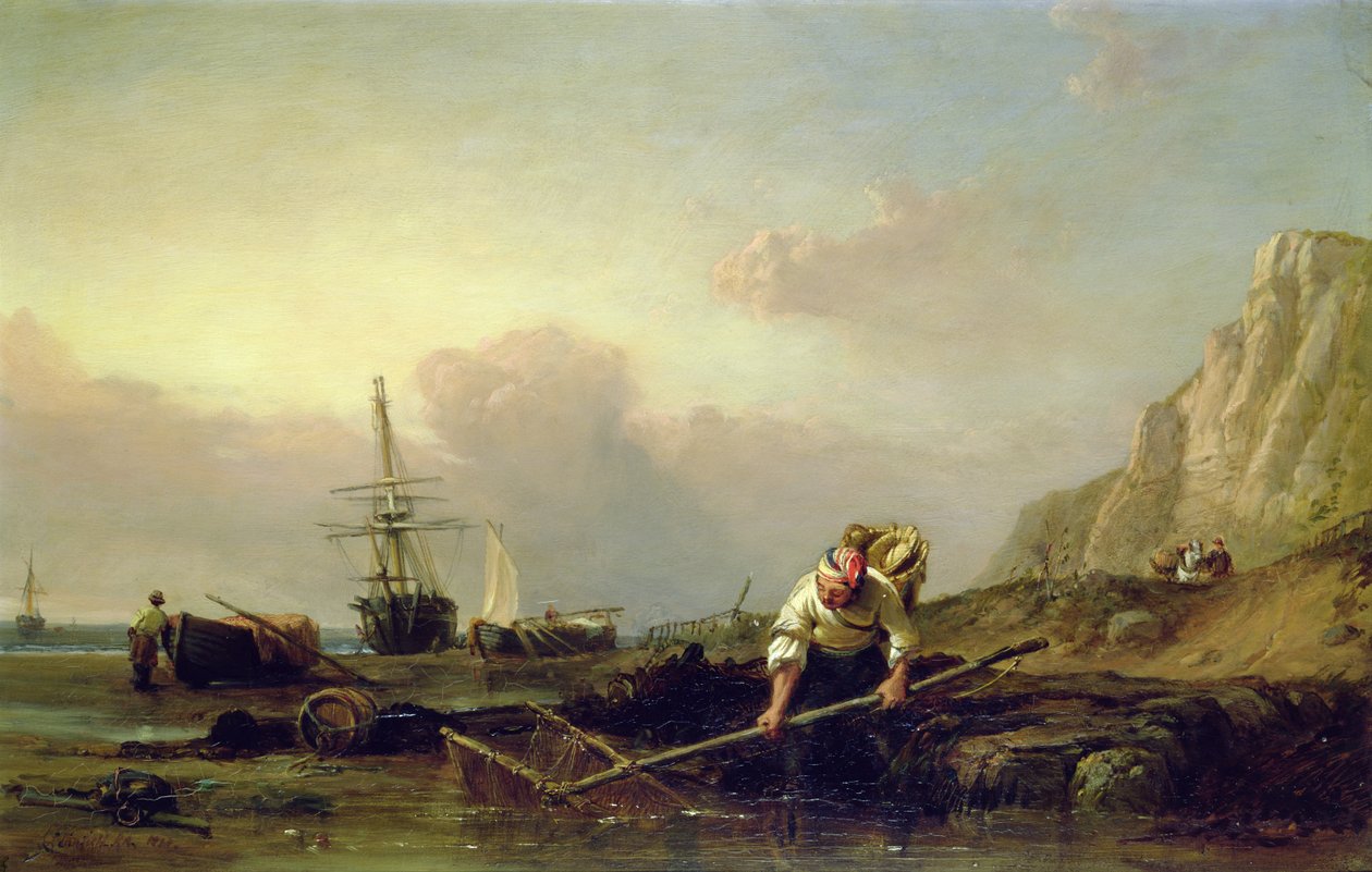 Shrimping by Clarkson Frederick Stanfield