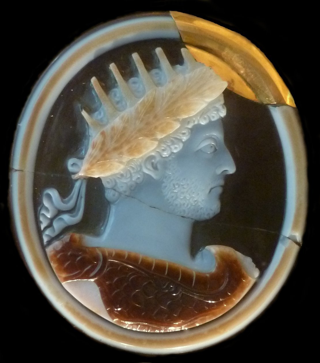 Emperor Commodus Cameo by Classical Antiquities