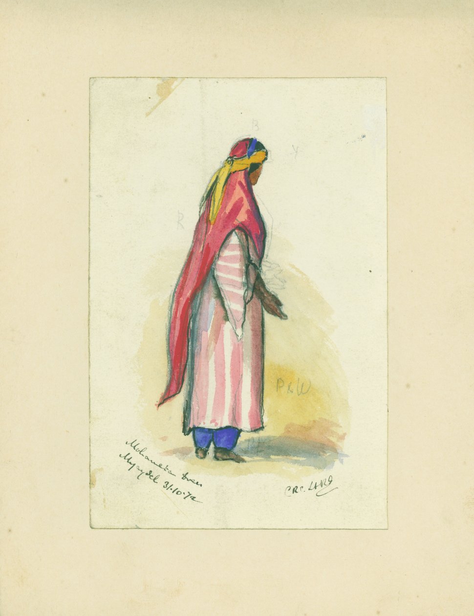 Mohametan Dress, Mujaydel by Claude Conder