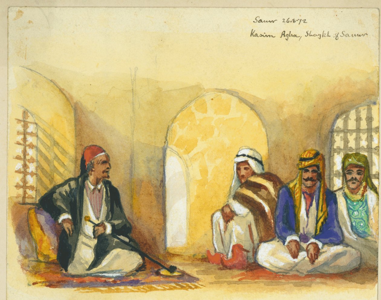 Samur, 1872 by Claude Conder