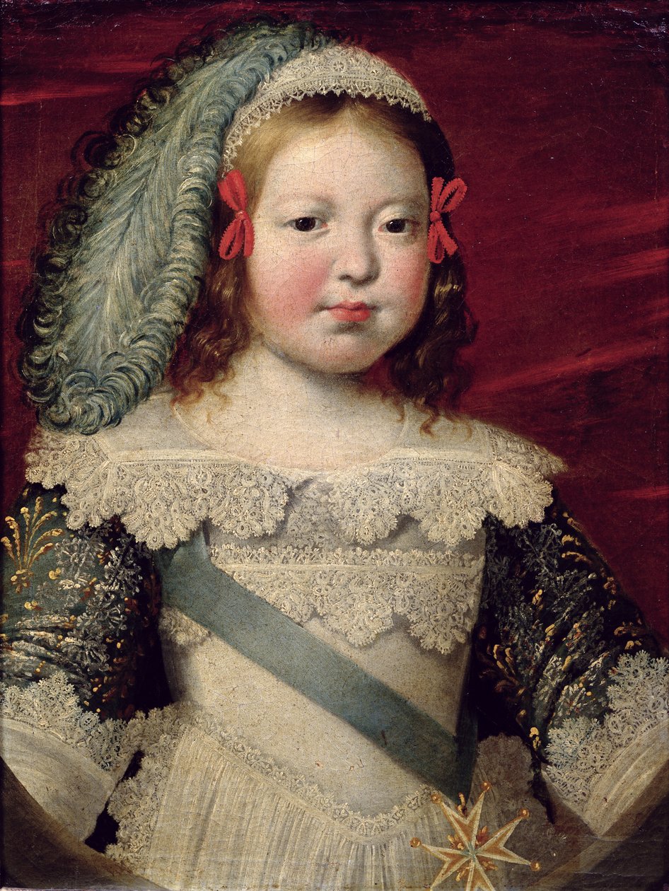 Portrait of Louis XIV as a Child, c.1641-42 by Claude Deruet