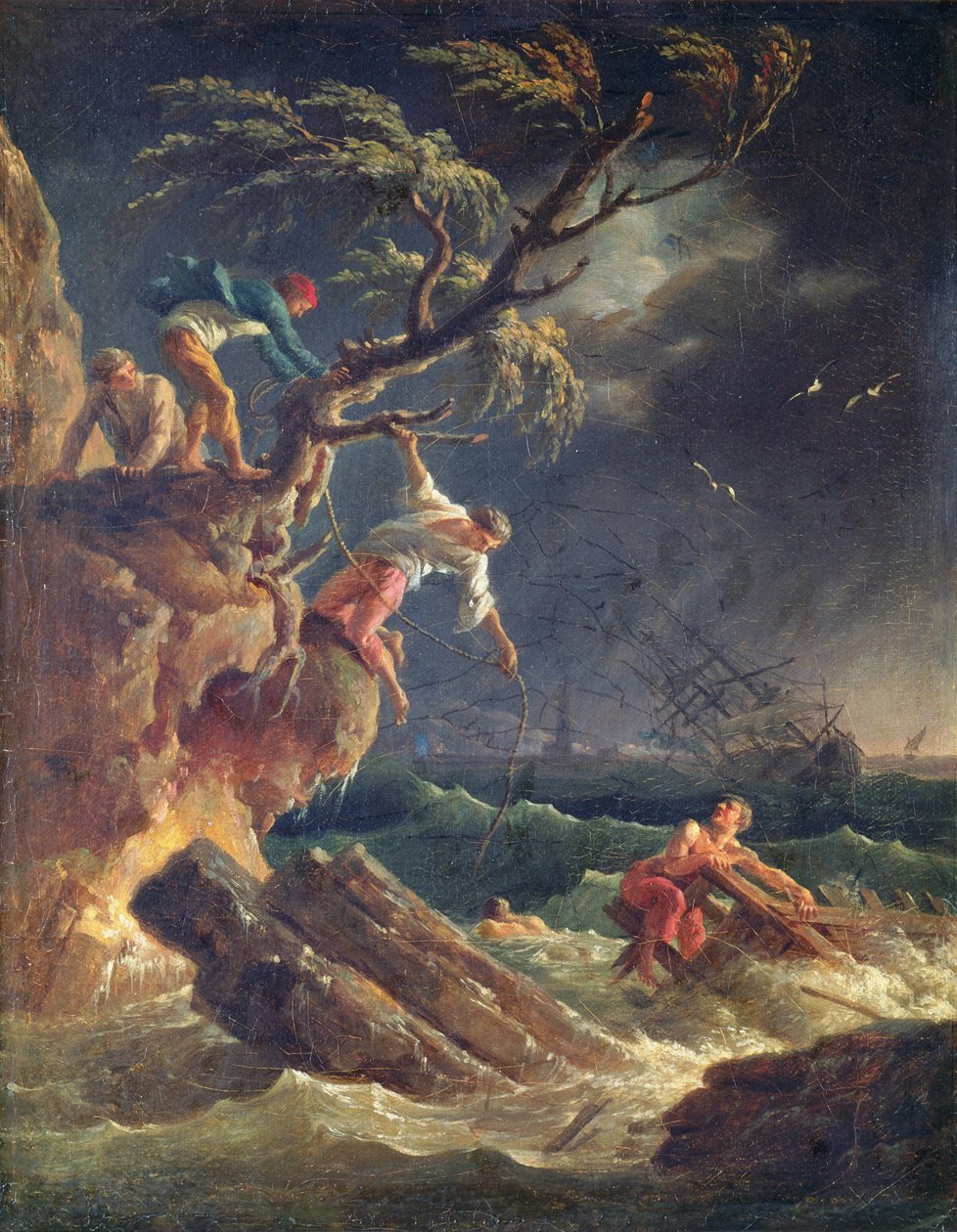 The Tempest by Claude Joseph Vernet