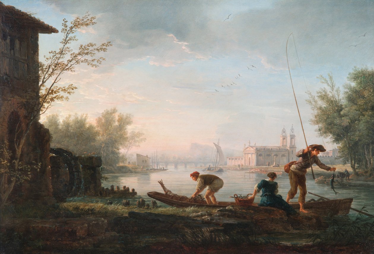 The Four Times of Day: Morning by Claude Joseph Vernet