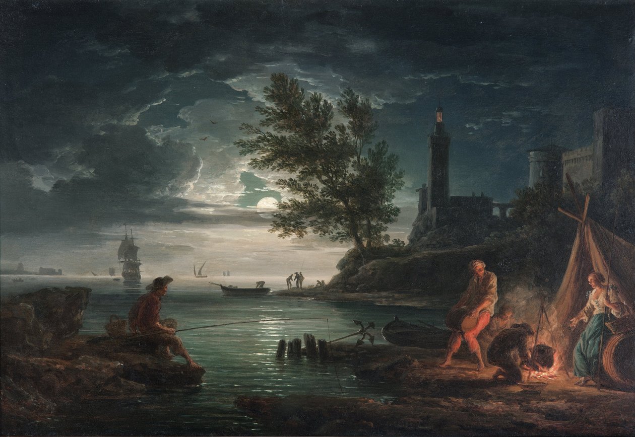 The Four Times of Day: Night by Claude Joseph Vernet