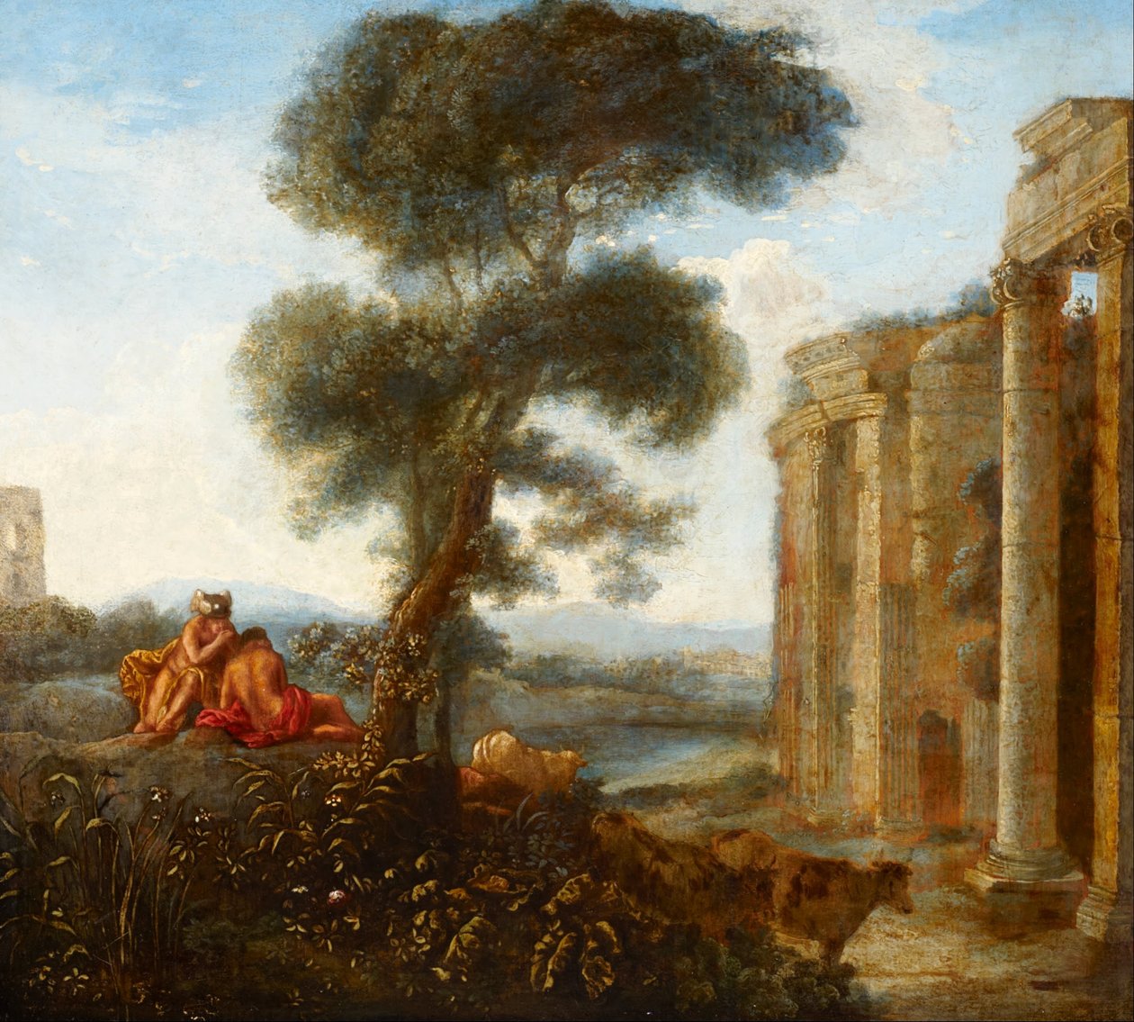 Mercury and Argus by Claude Lorrain