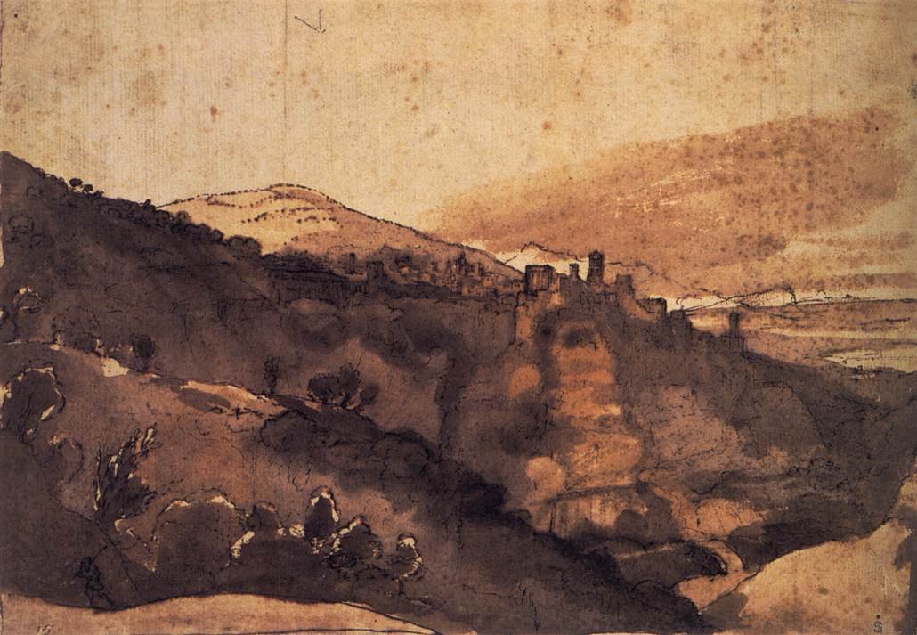 View of Tivoli by Claude Lorrain