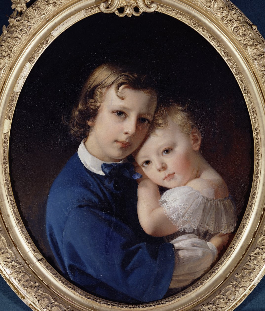 Paul and Rene Dubufe by Claude Marie Dubufe