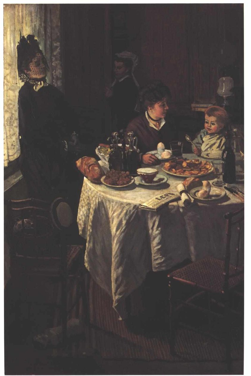 The Luncheon by Claude Monet