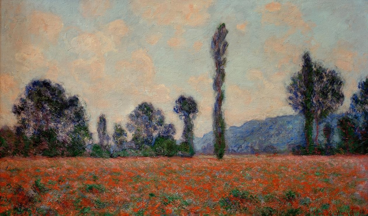 Field of Poppies by Claude Monet