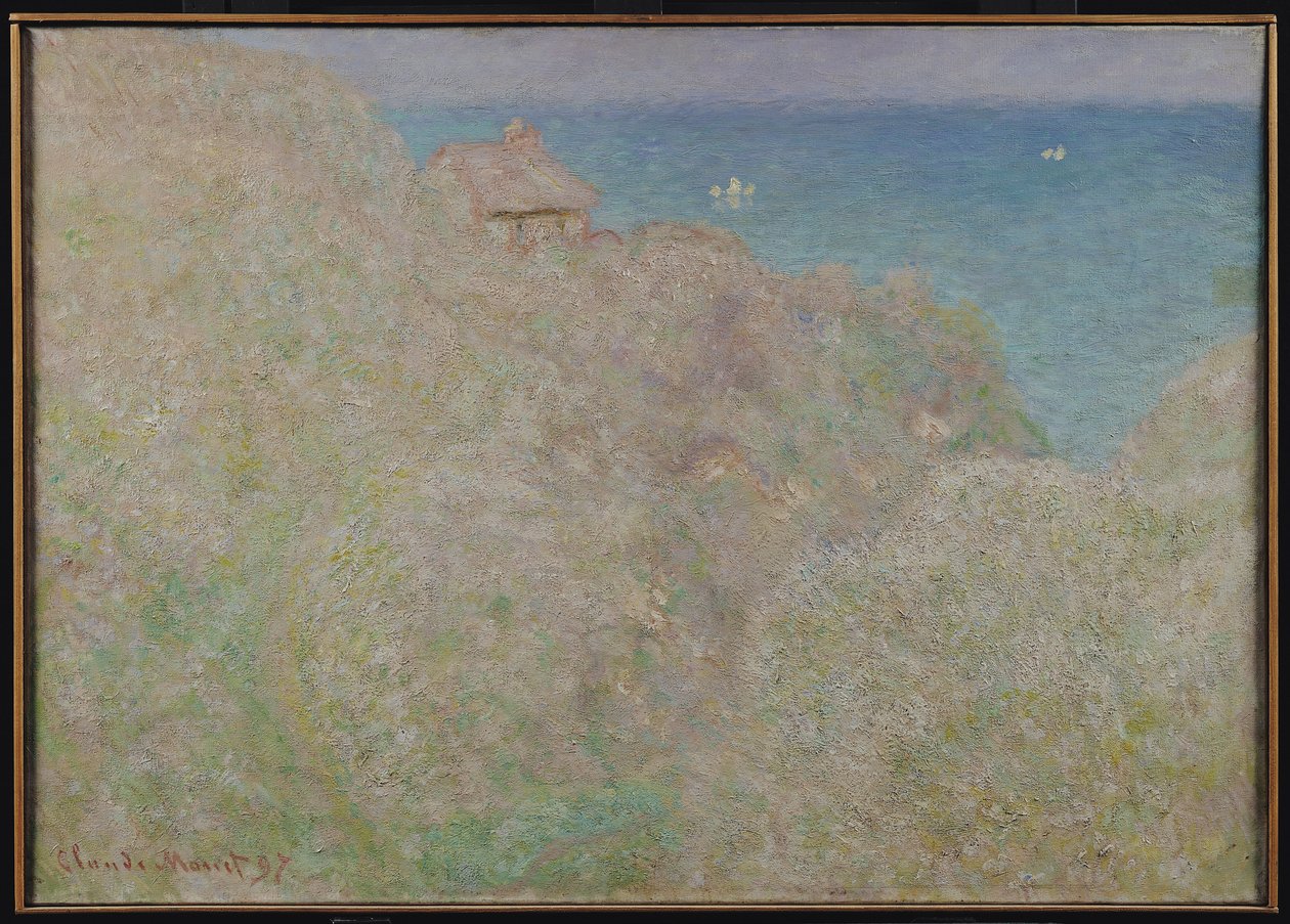 Cliffs at Varengeville by Claude Monet
