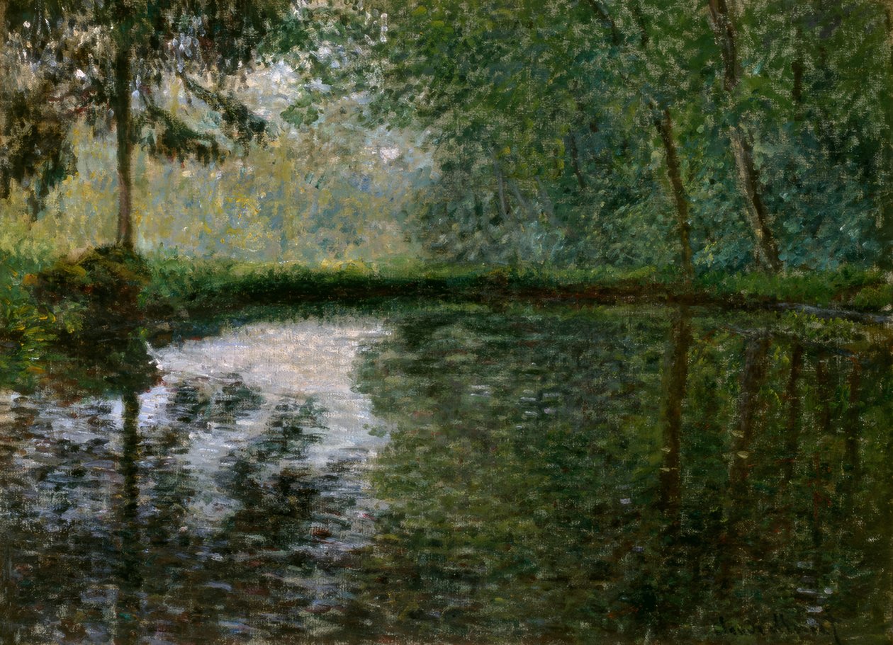 Corner of the Pond at Montgeron by Claude Monet
