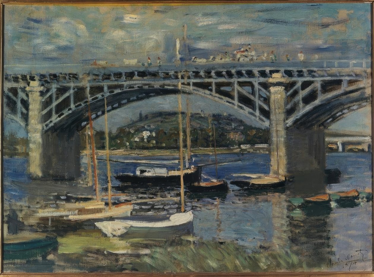 The Bridge at Argenteuil by Claude Monet