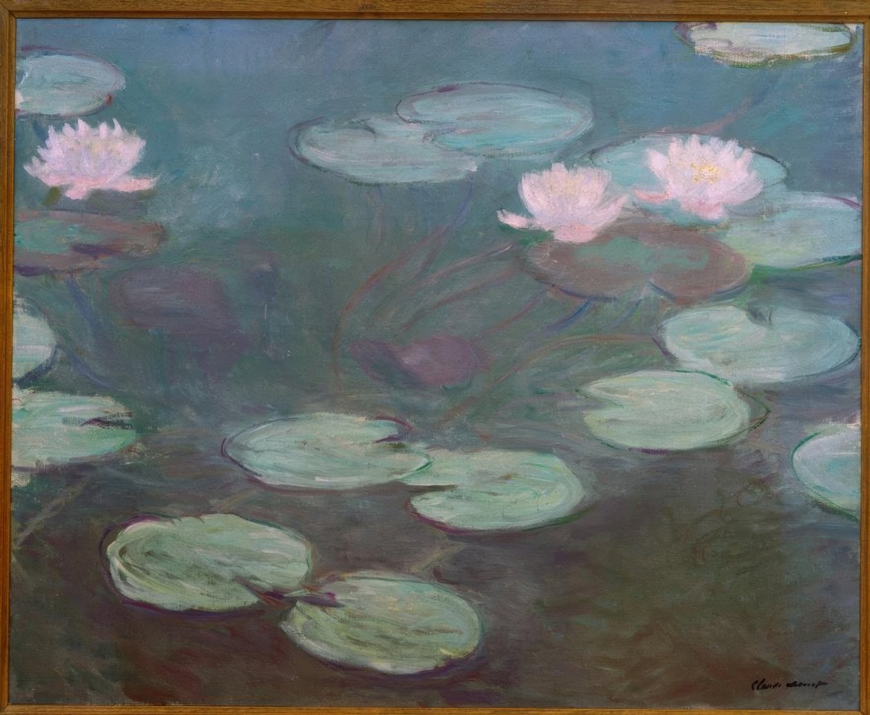 Pink Water Lilies by Claude Monet