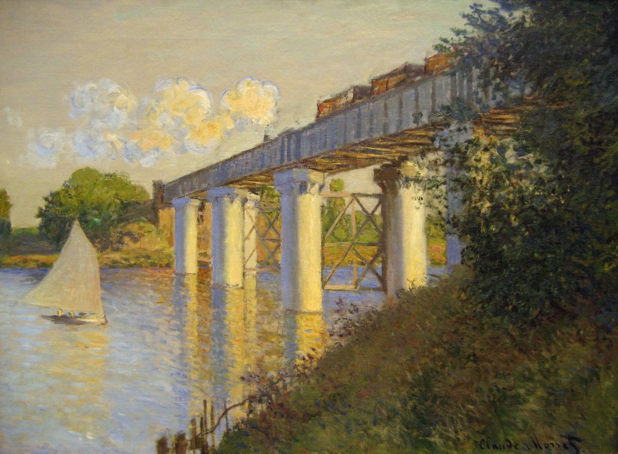 The Bridge at Argenteuil by Claude Monet