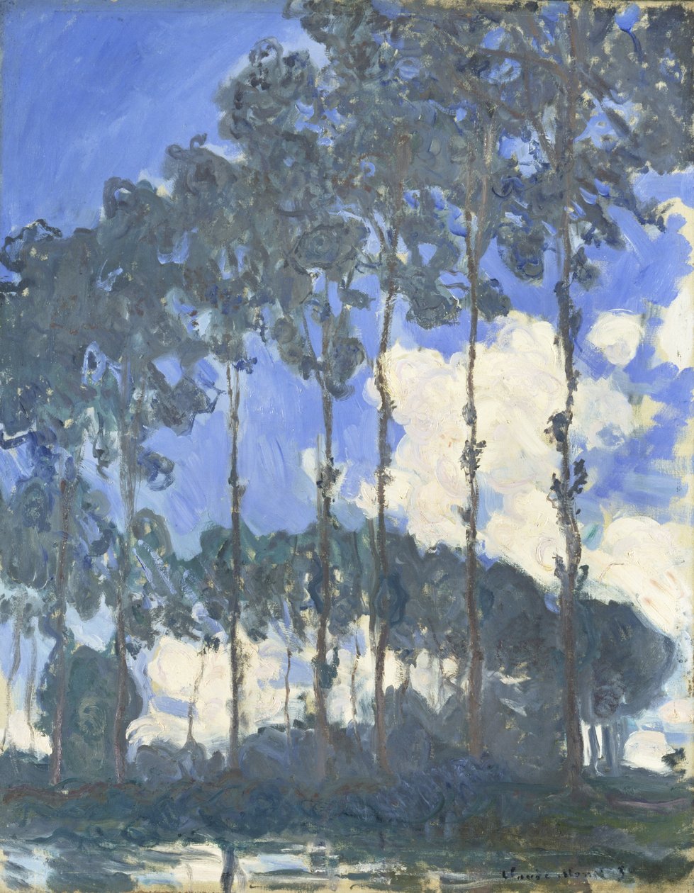 The Magpie by Claude Monet
