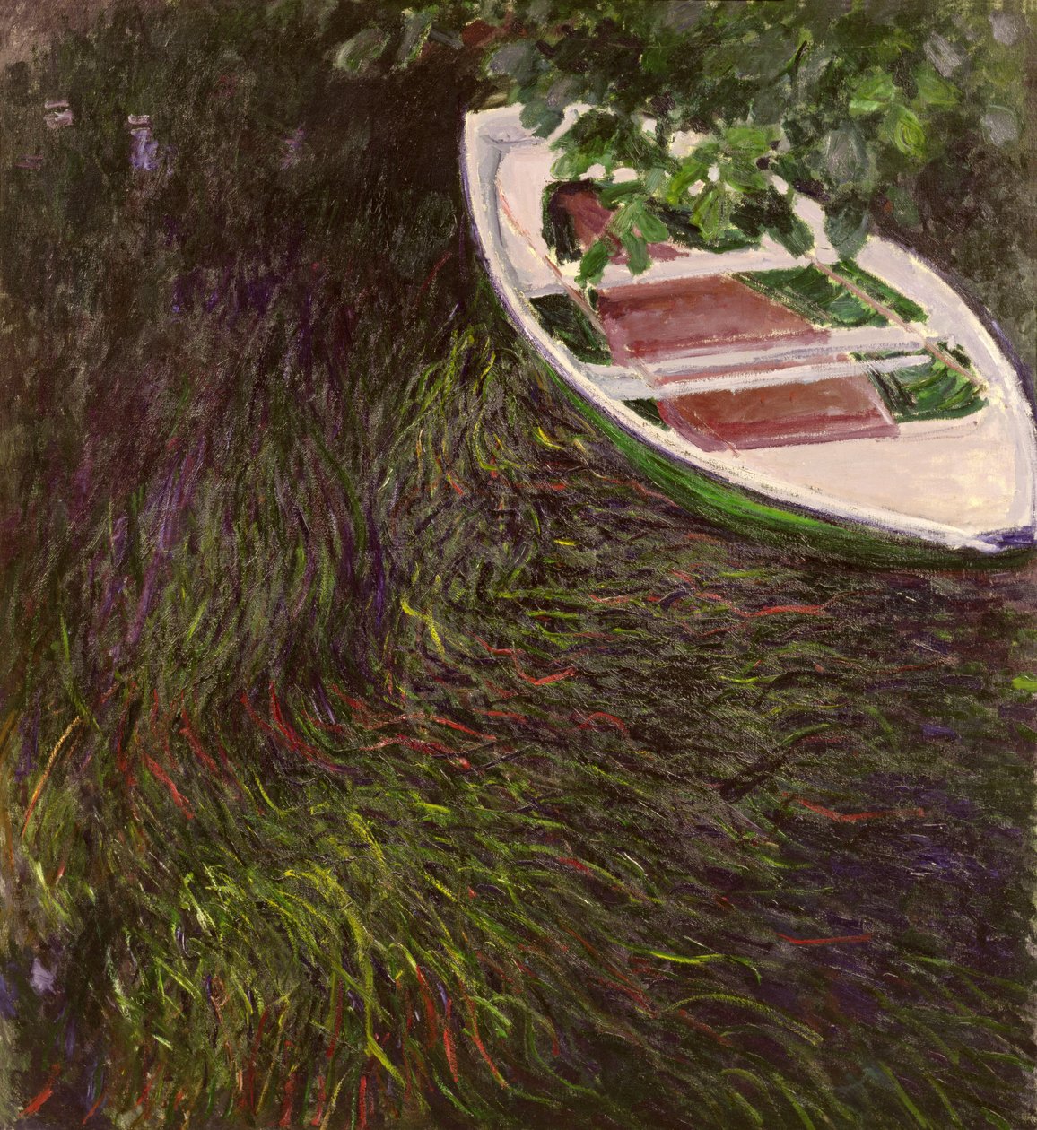 The Rowing Boat by Claude Monet