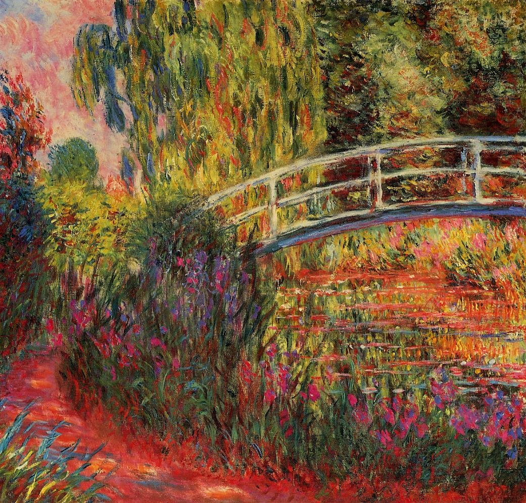 The Water-Lily Pond by Claude Monet