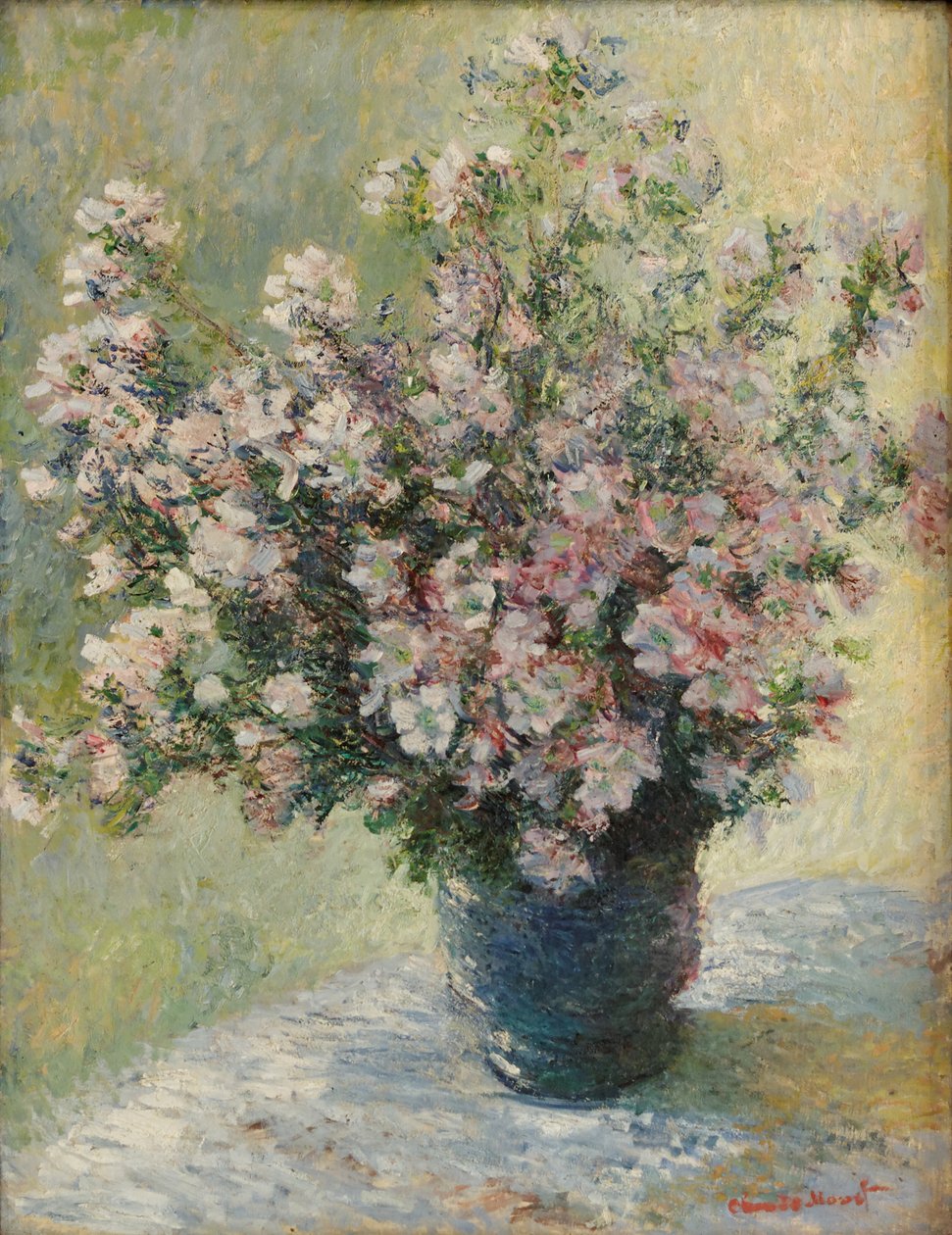 Vase of Flowers by Claude Monet