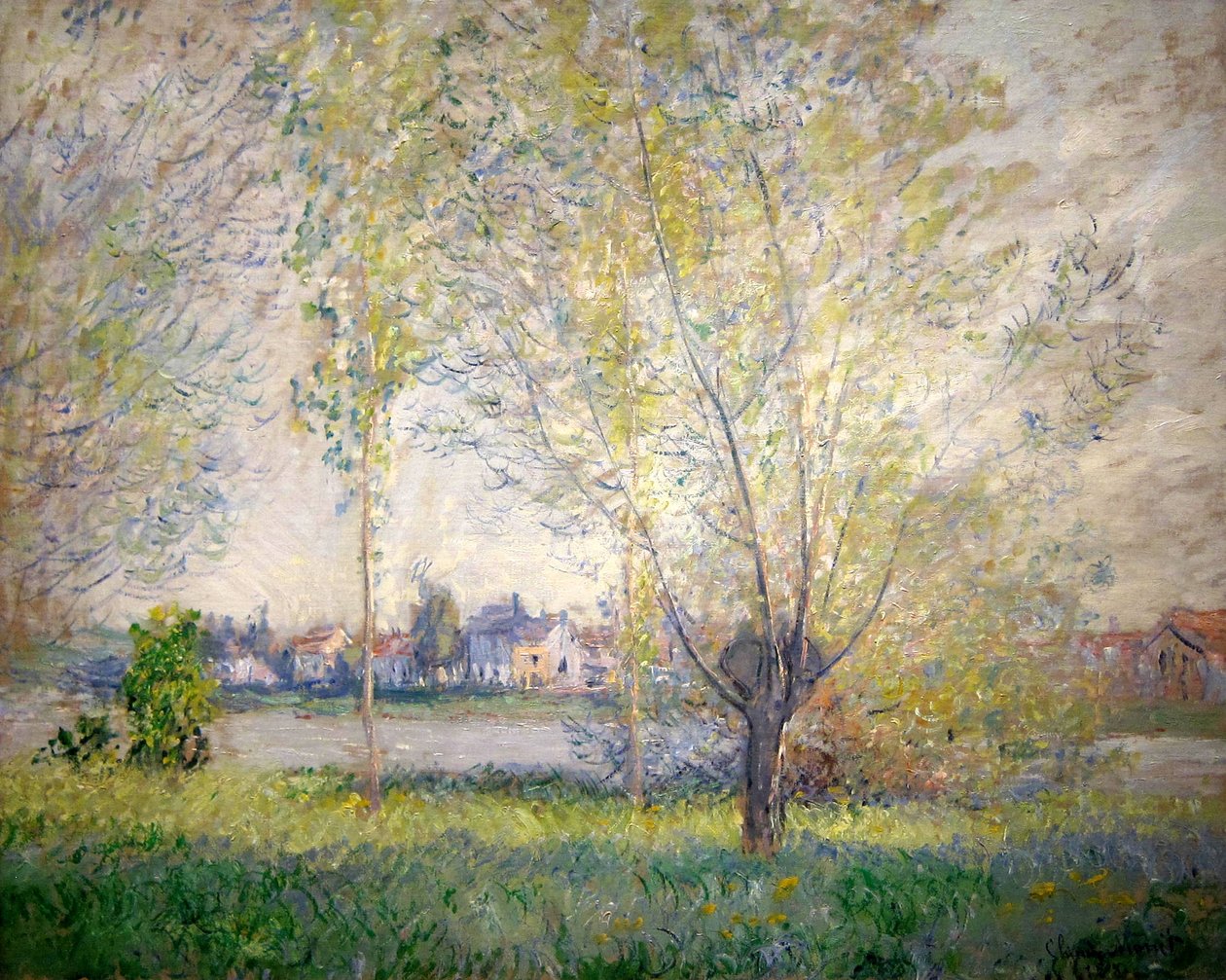 Willows of Vétheuil by Claude Monet