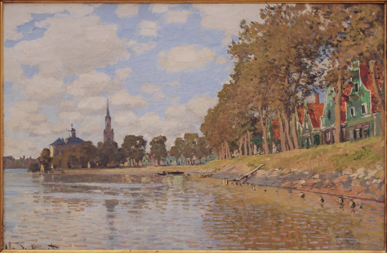 Zaandam (Netherlands) by Claude Monet