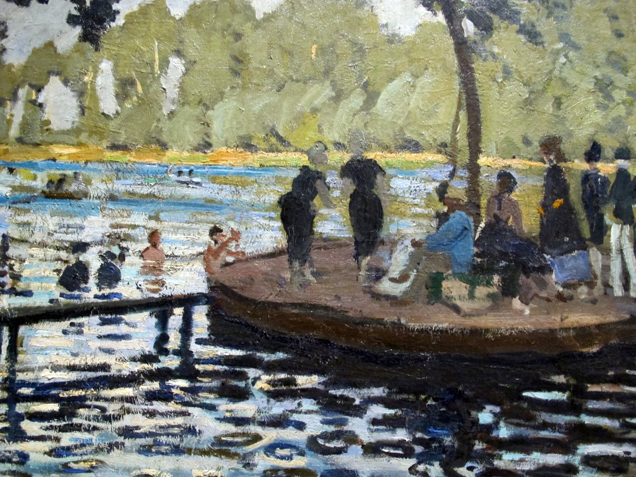 La Grenouillère by Claude Monet