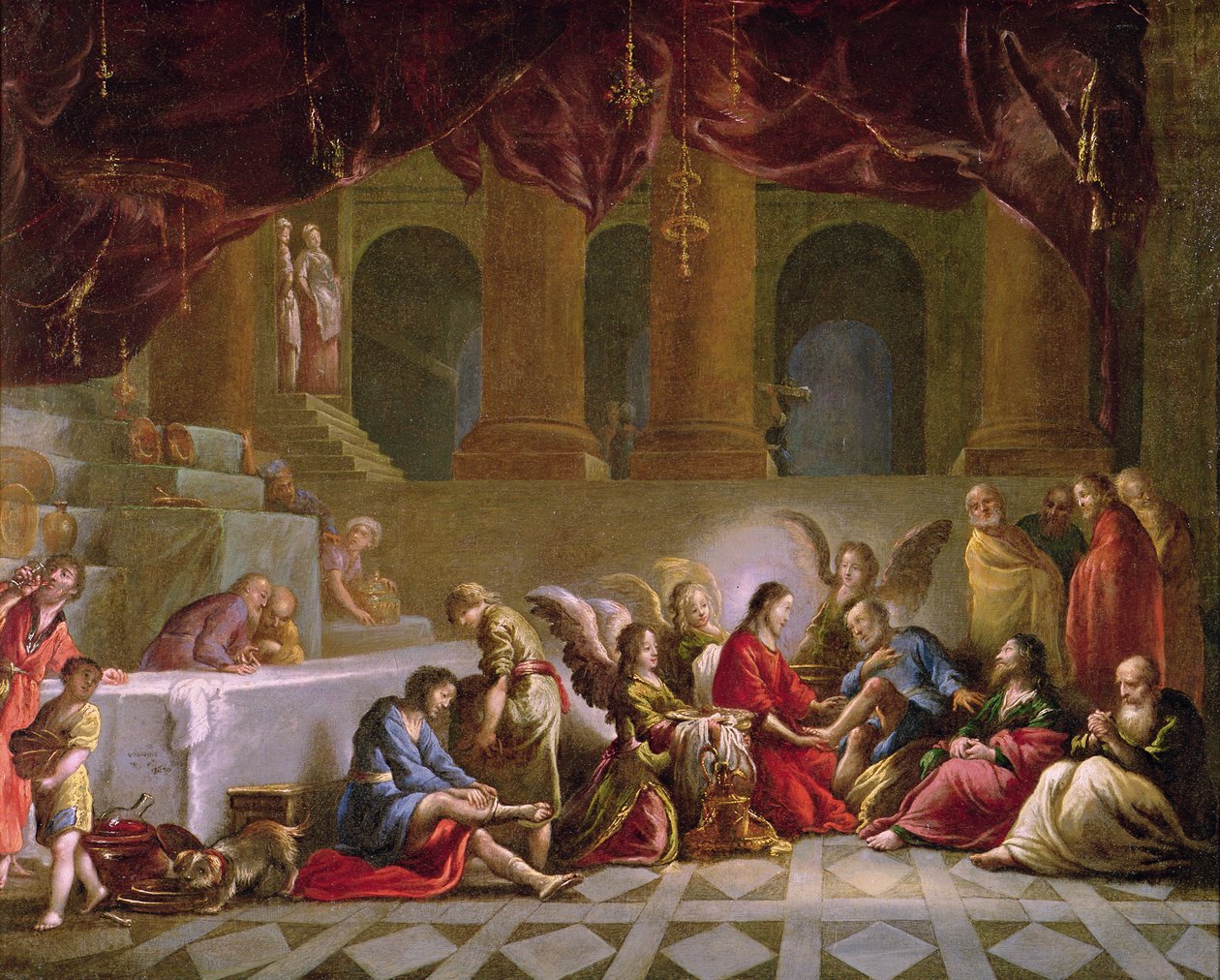 Jesus Washing the Disciples