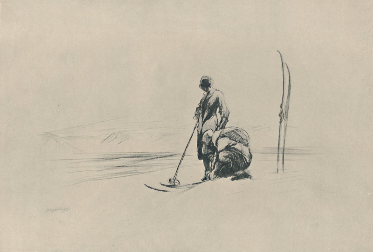 The Ski-Runners by Claude Allin Shepperson