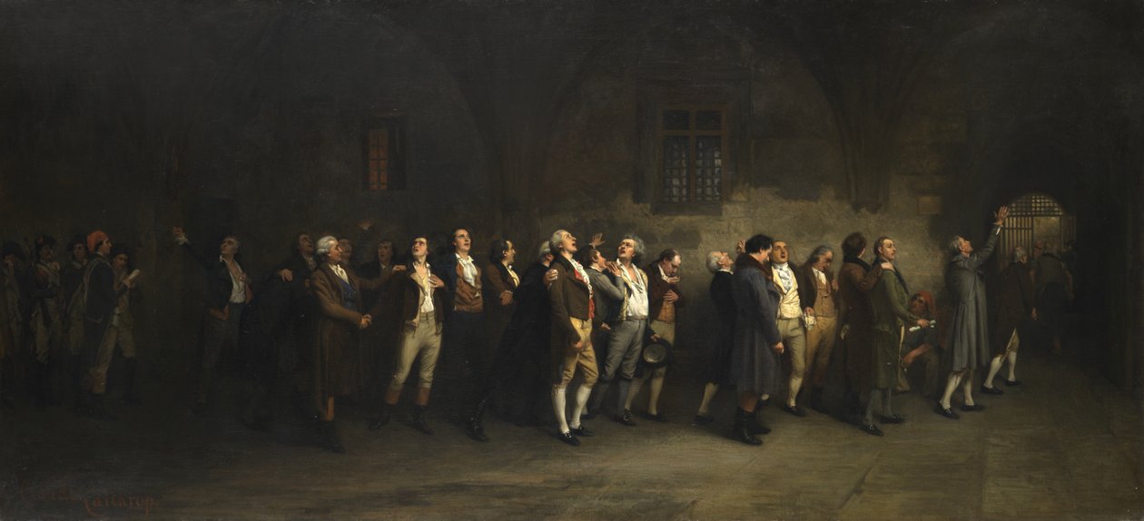 Last Song of the Girondins by Claude Andrew Calthrop