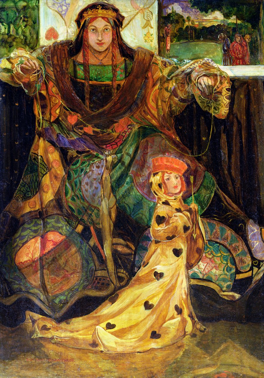 The Queen of Hearts by Claude Andrew Calthrop