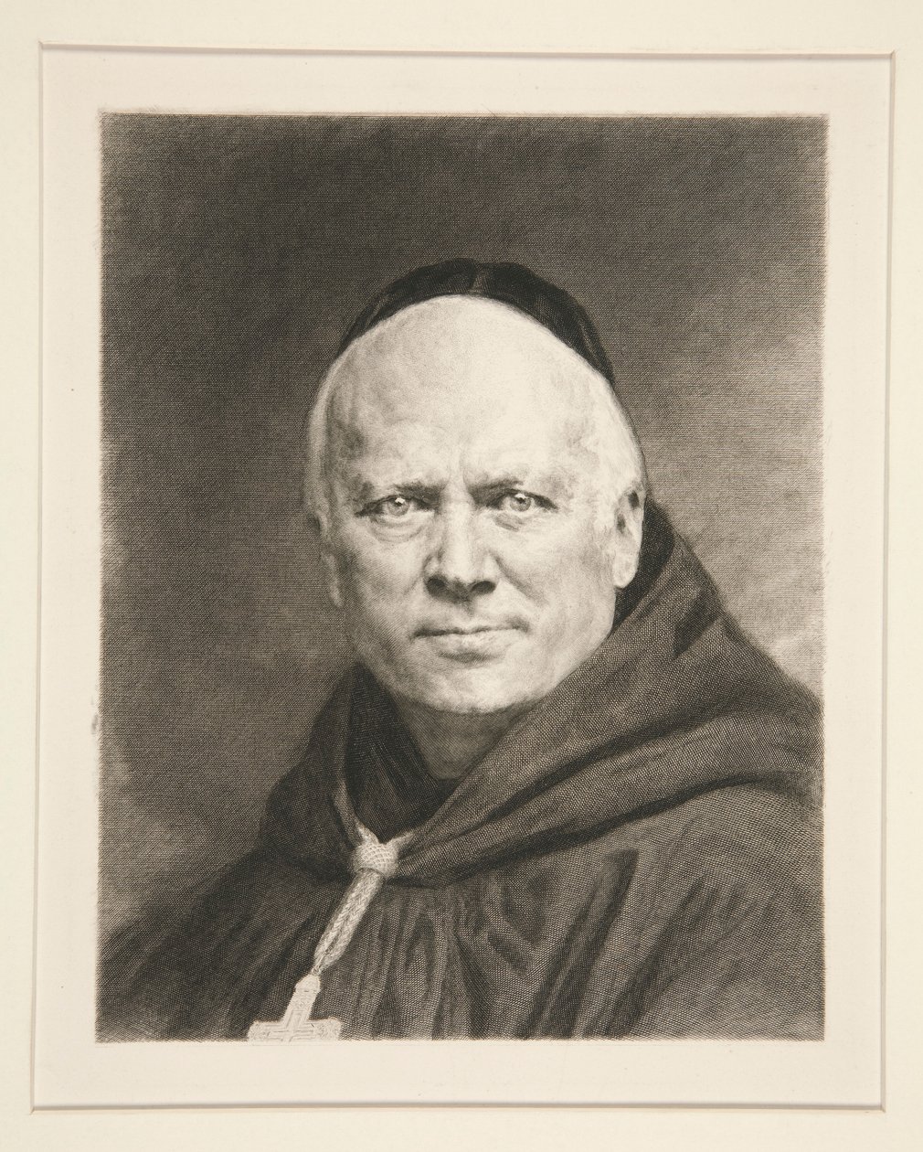 Dom Prosper Gueranger, Abbot of Solesmes by Claude Ferdinand Gaillard