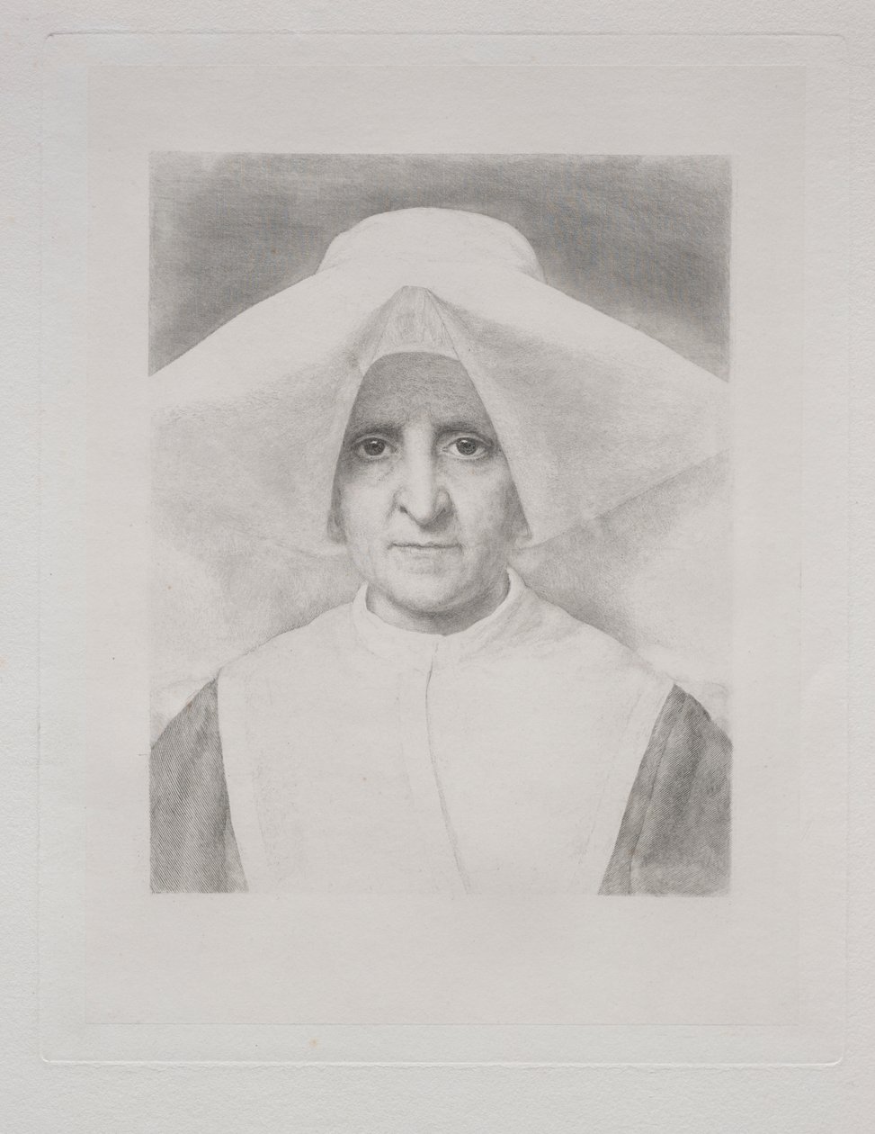Sister Rosalie, Front View by Claude Ferdinand Gaillard