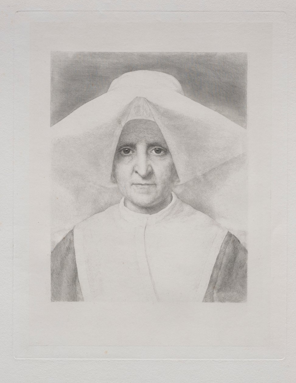 Sister Rosalie, Front View by Claude Ferdinand Gaillard