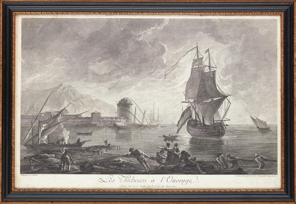 French Steel Engravings by Claude Joseph (after) Vernet