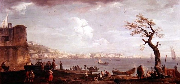 Bay of Naples from the South by Claude Joseph Vernet