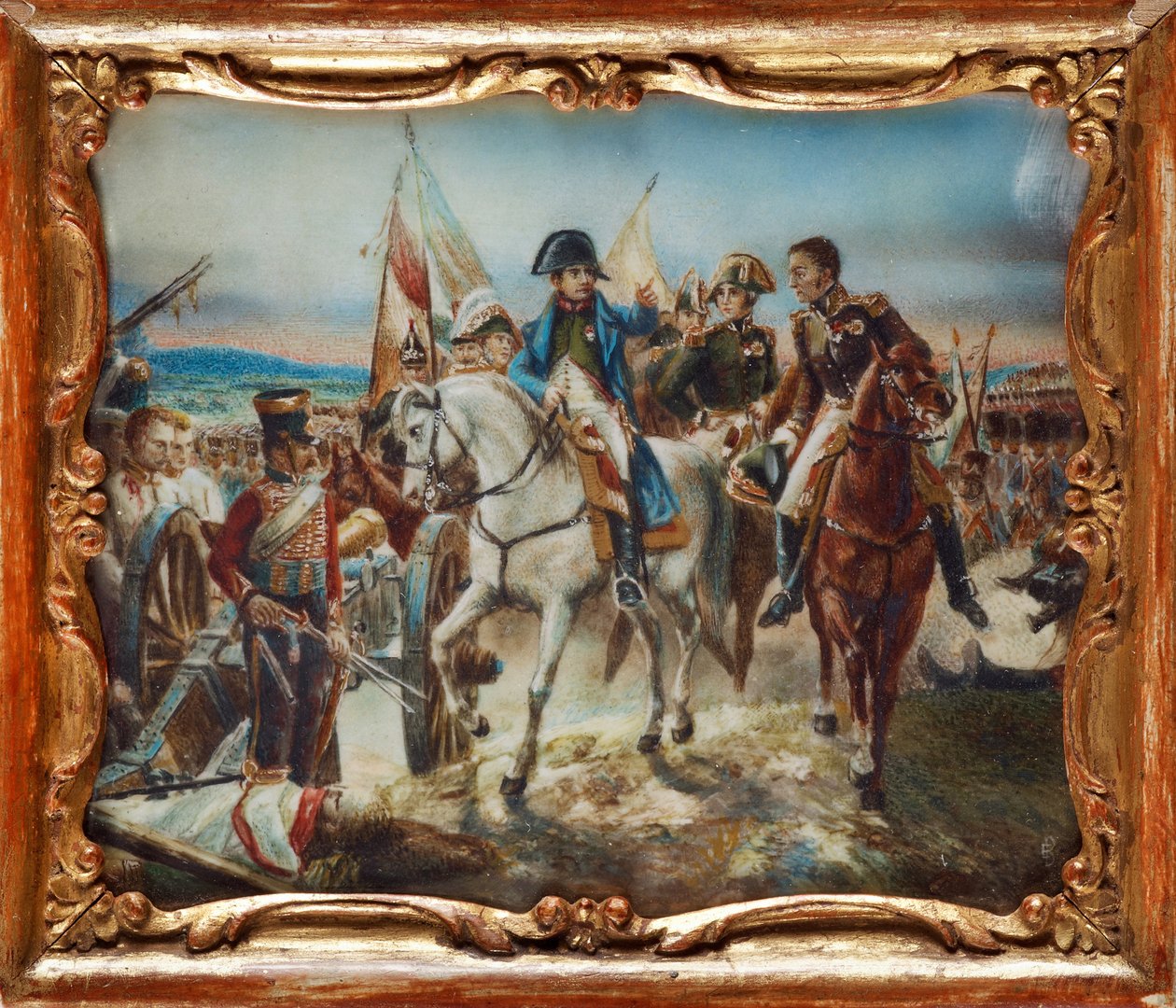 Napoleon at the Battle of Friedland by Claude Joseph Vernet