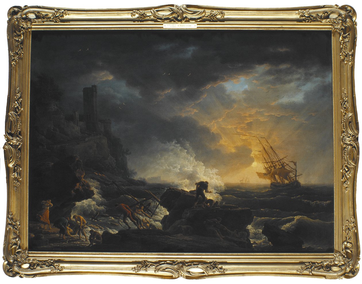 Shipwreck by Claude Joseph Vernet