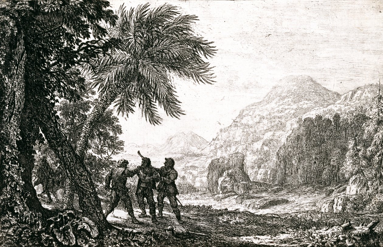 Landscape with Brigands by Claude Lorrain
