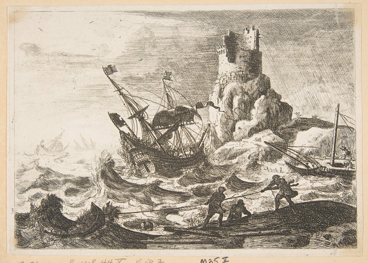 The Shipwreck, ca. 1638-41 by Claude Lorrain