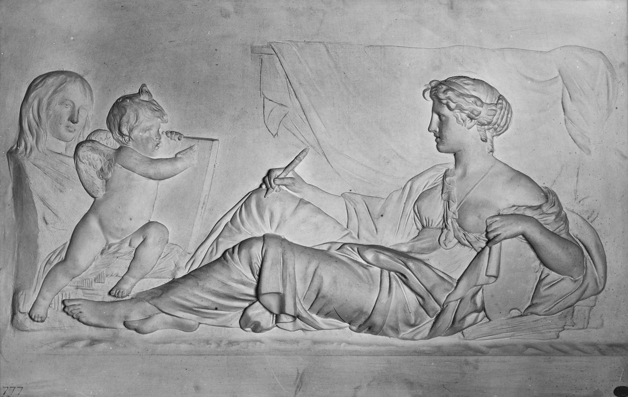 History by Claude Michel Clodion