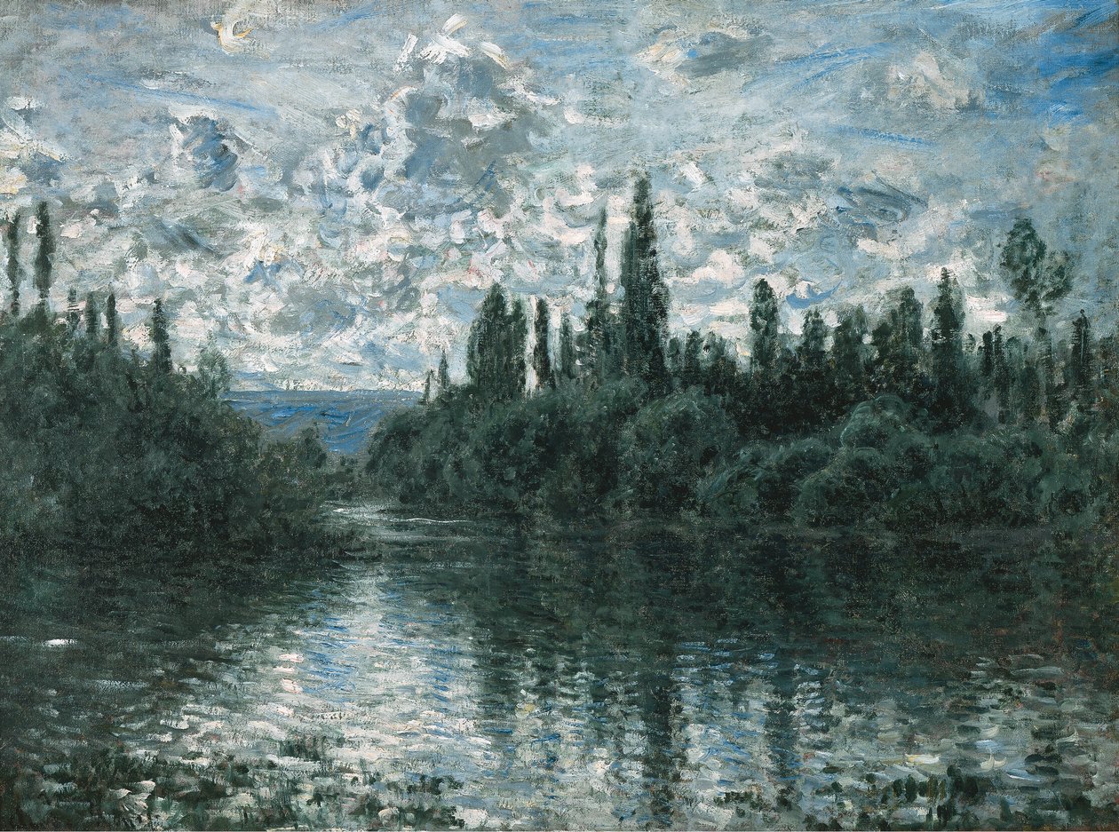 Arm of the Seine near Vétheuil by Claude Monet