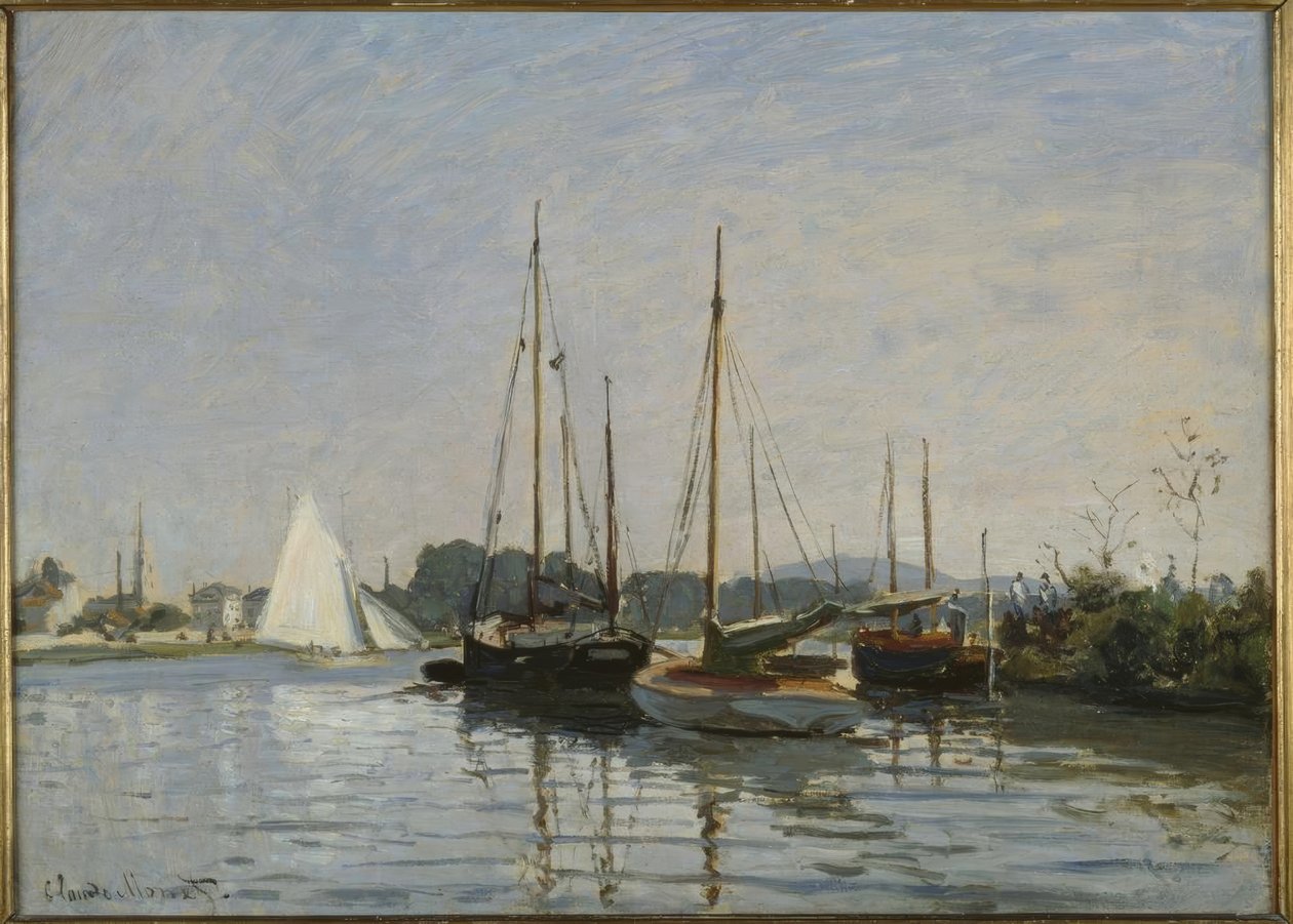 Pleasure Boats, Argenteuil by Claude Monet