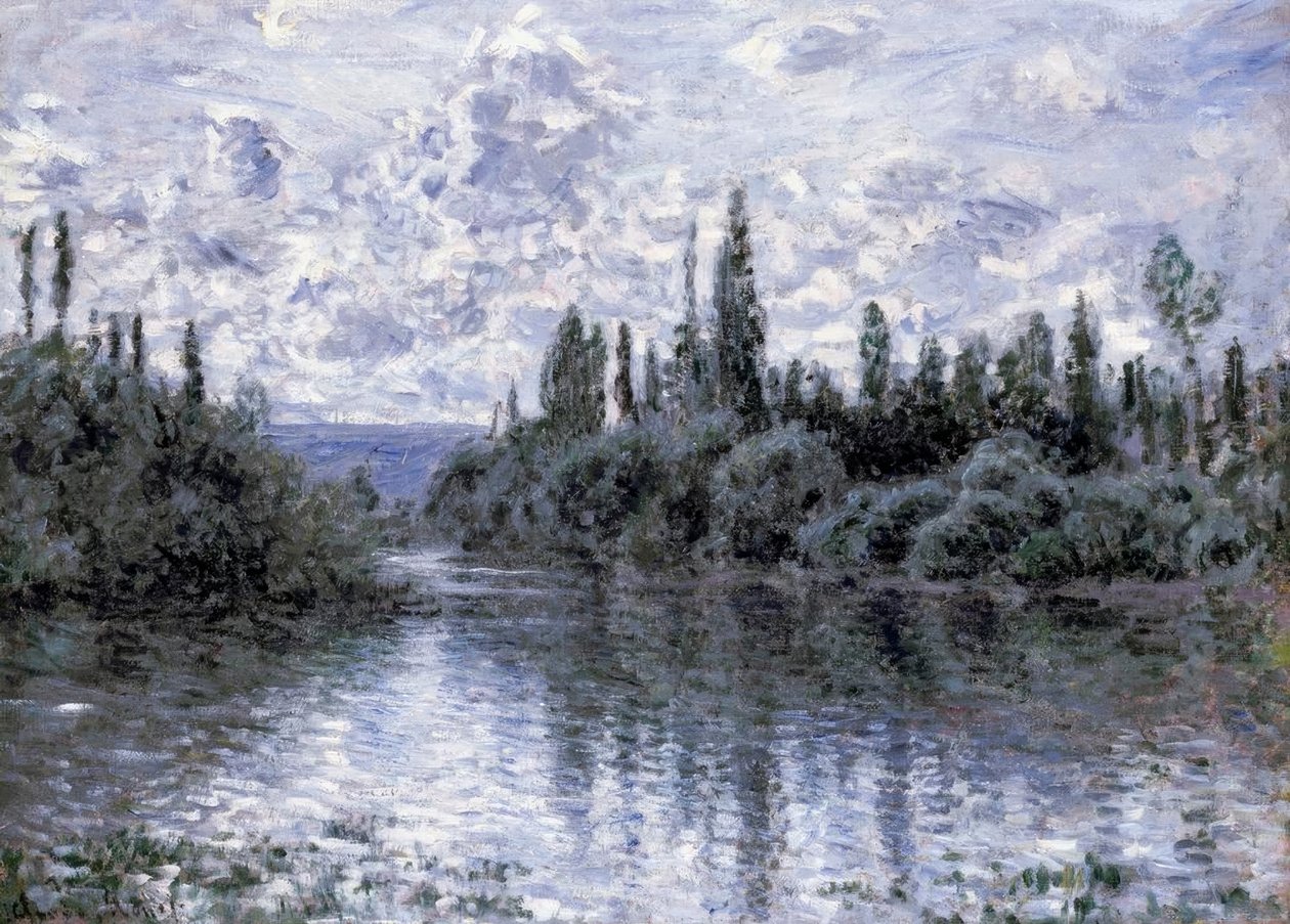 Arm of the Seine near Vétheuil by Claude Monet