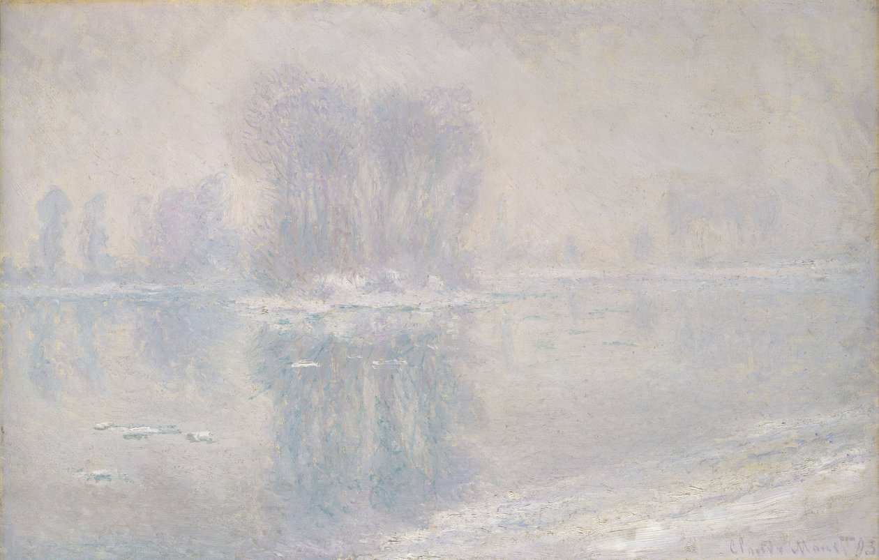 Ice Floes by Claude Monet