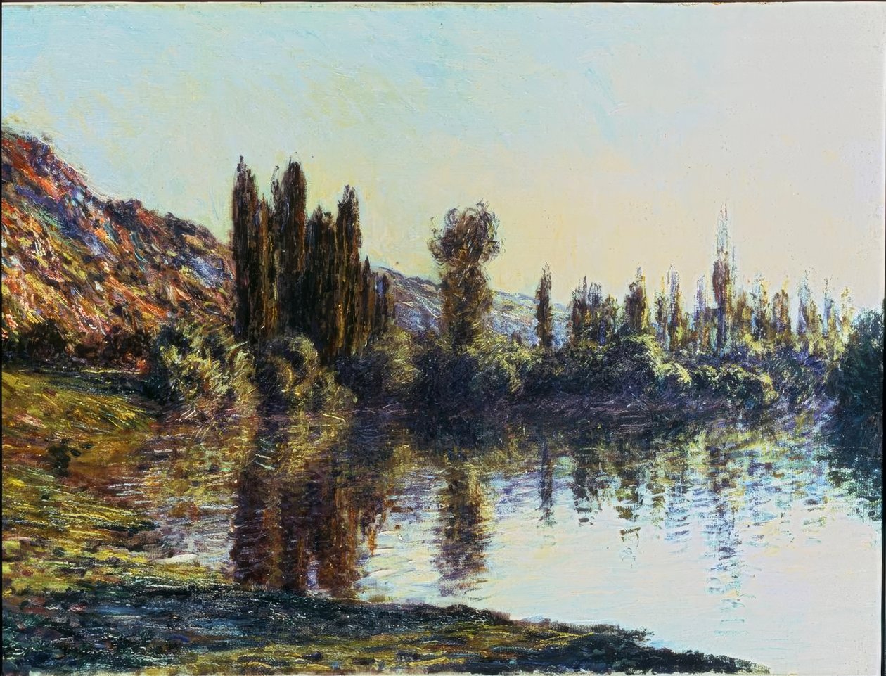 The Seine at Vétheuil by Claude Monet