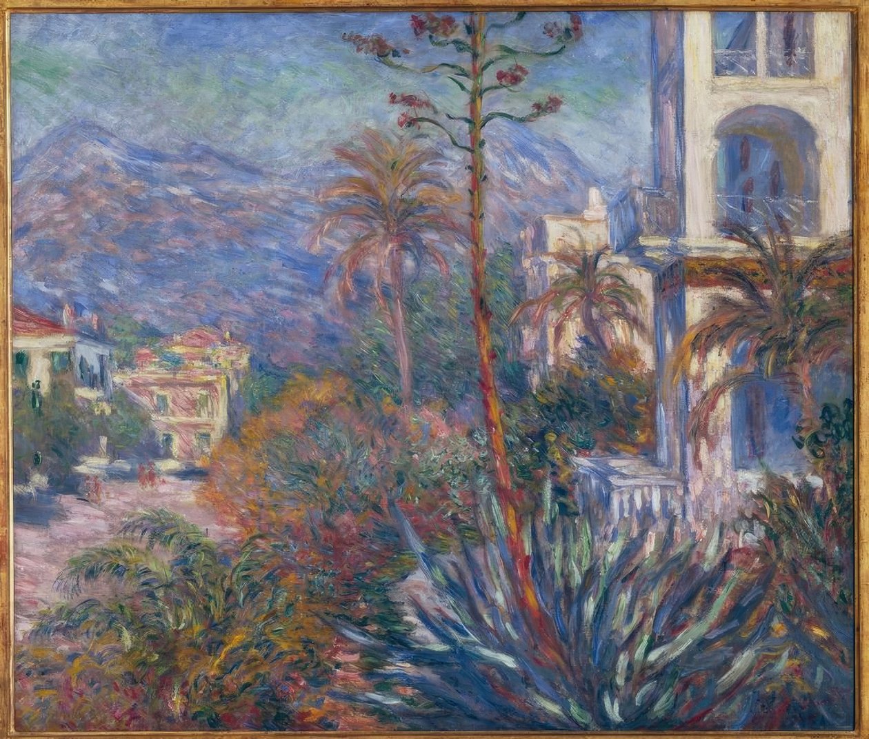 The Villas of Bordighera by Claude Monet
