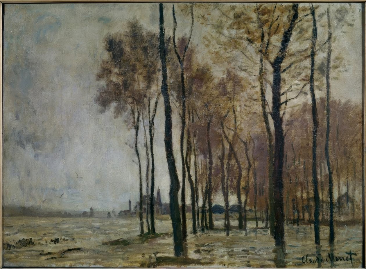 The Flood in Argenteuil by Claude Monet