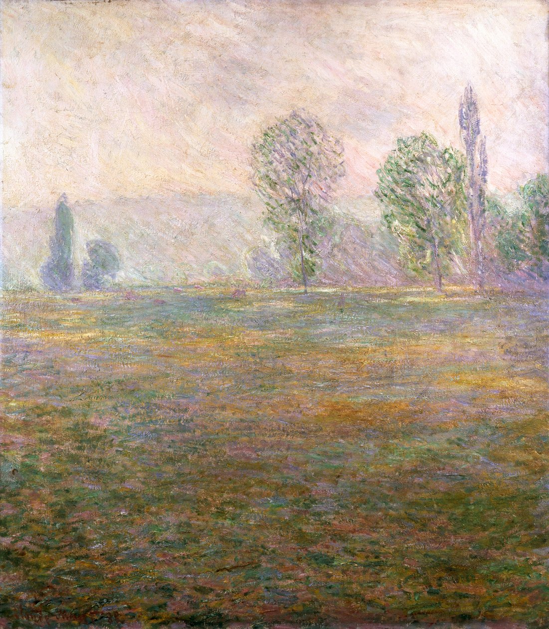 Meadows at Giverny by Claude Monet