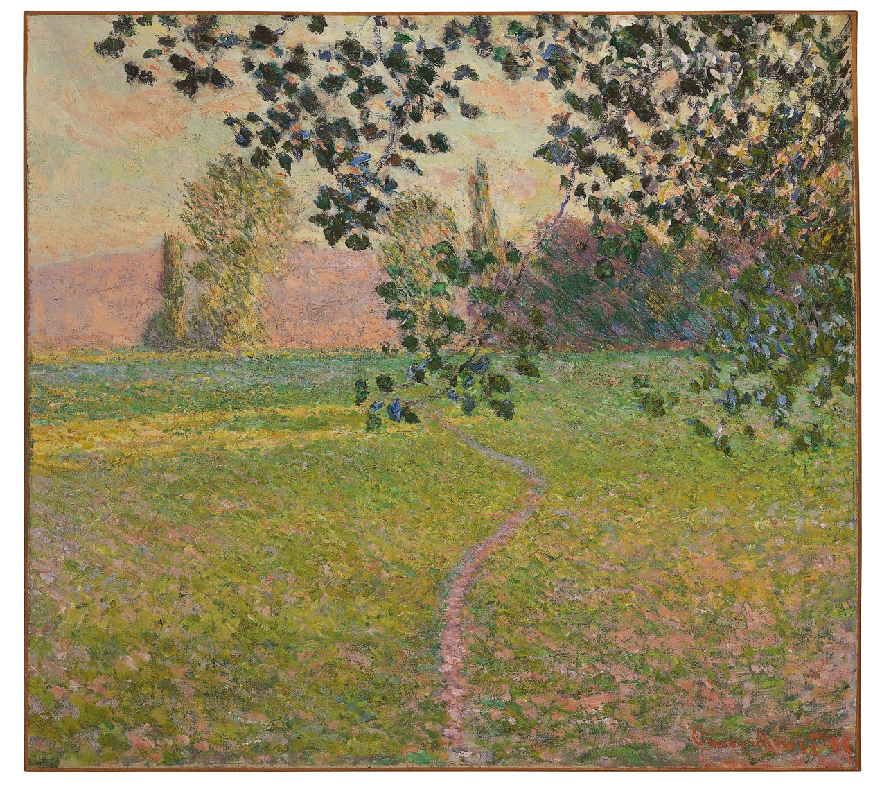 Morning Landscape by Claude Monet