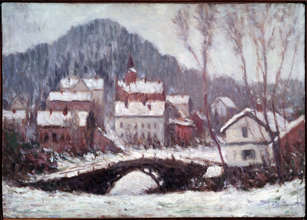 Winter Landscape by Claude Monet